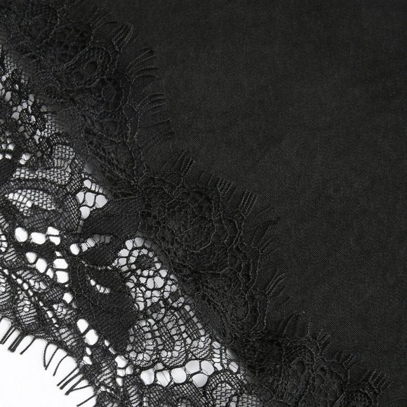 Cider Lace Trim, Vintage-Inspired Mini Dress - Size Medium - Picture 3 of 5